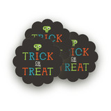 Monster Halloween Scalloped Stickers