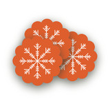 Nordic Joy Scalloped Stickers