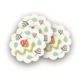Park Party Scalloped Stickers
