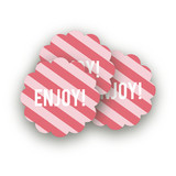 Sparkle Fête Scalloped Stickers
