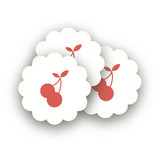 Soda Shop Scalloped Stickers