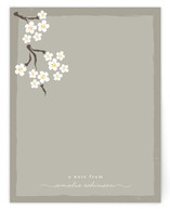 Blooming Blossoms Personalized Stationery