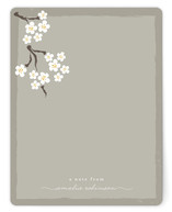 Blooming Blossoms Personalized Stationery