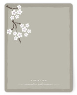 Blooming Blossoms Personalized Stationery
