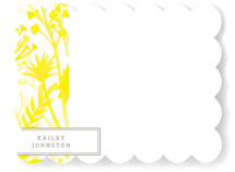 Wildflowers Personalized Stationery