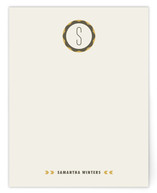Mid-Century Monogram Personalized Stationery