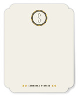 Mid-Century Monogram Personalized Stationery