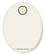 Mid-Century Monogram Personalized Stationery