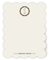 Mid-Century Monogram Personalized Stationery