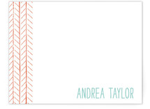 Pretty Poppies Personalized Stationery