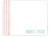 Pretty Poppies Personalized Stationery