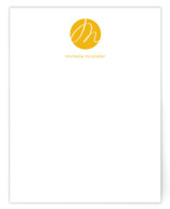 Initial Here Personalized Stationery