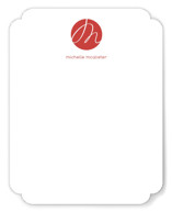 Initial Here Personalized Stationery