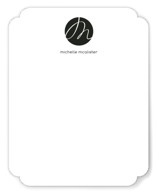 Initial Here Personalized Stationery