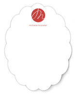 Initial Here Personalized Stationery