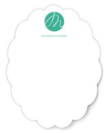 Initial Here Personalized Stationery