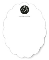 Initial Here Personalized Stationery