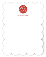 Initial Here Personalized Stationery