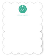 Initial Here Personalized Stationery