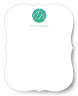 Initial Here Personalized Stationery