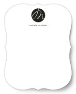 Initial Here Personalized Stationery