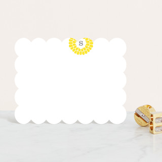 Flower Burst Personalized Stationery