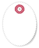 Flower Burst Personalized Stationery