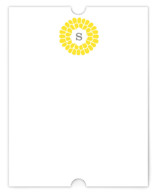 Flower Burst Personalized Stationery