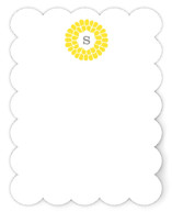 Flower Burst Personalized Stationery