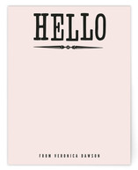 Holla Hello Personalized Stationery