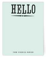 Holla Hello Personalized Stationery