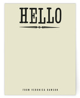 Holla Hello Personalized Stationery