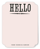 Holla Hello Personalized Stationery