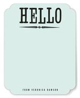 Holla Hello Personalized Stationery