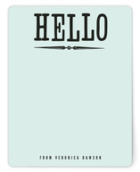 Holla Hello Personalized Stationery