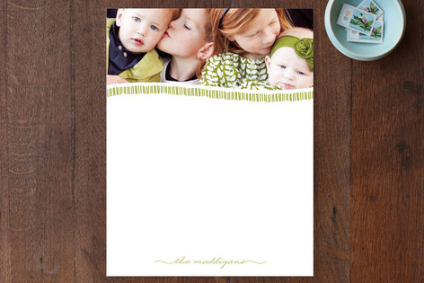 Family of Note Personalized Stationery