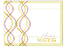 two braids Personalized Stationery