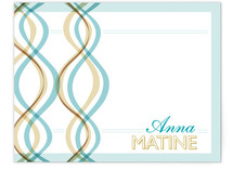 two braids Personalized Stationery