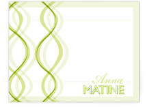 two braids Personalized Stationery