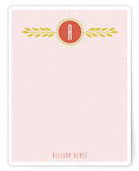 Serene Floral Personalized Stationery