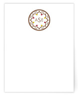 Intricate Monogram Personalized Stationery