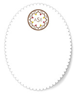 Intricate Monogram Personalized Stationery