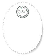 Intricate Monogram Personalized Stationery