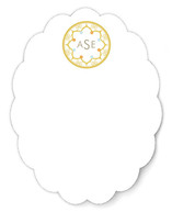 Intricate Monogram Personalized Stationery