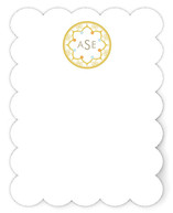 Intricate Monogram Personalized Stationery