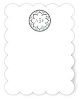 Intricate Monogram Personalized Stationery