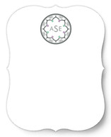 Intricate Monogram Personalized Stationery