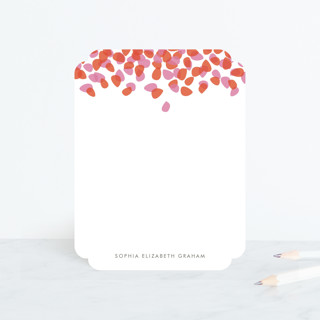 Petal Shower Personalized Stationery