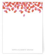 Petal Shower Personalized Stationery