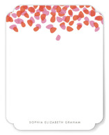 Petal Shower Personalized Stationery